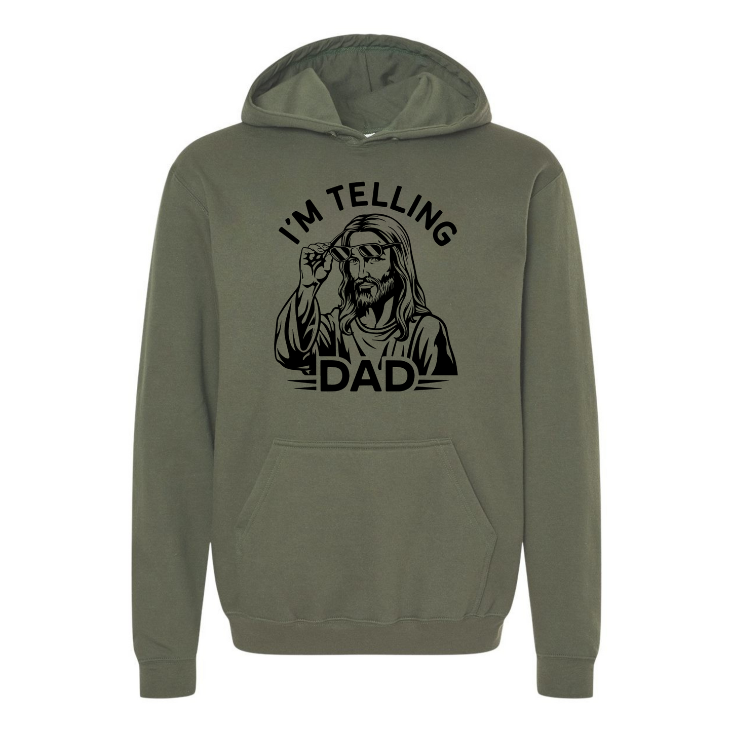 Telling Dad Hoodie-Affirmations That Stick CA