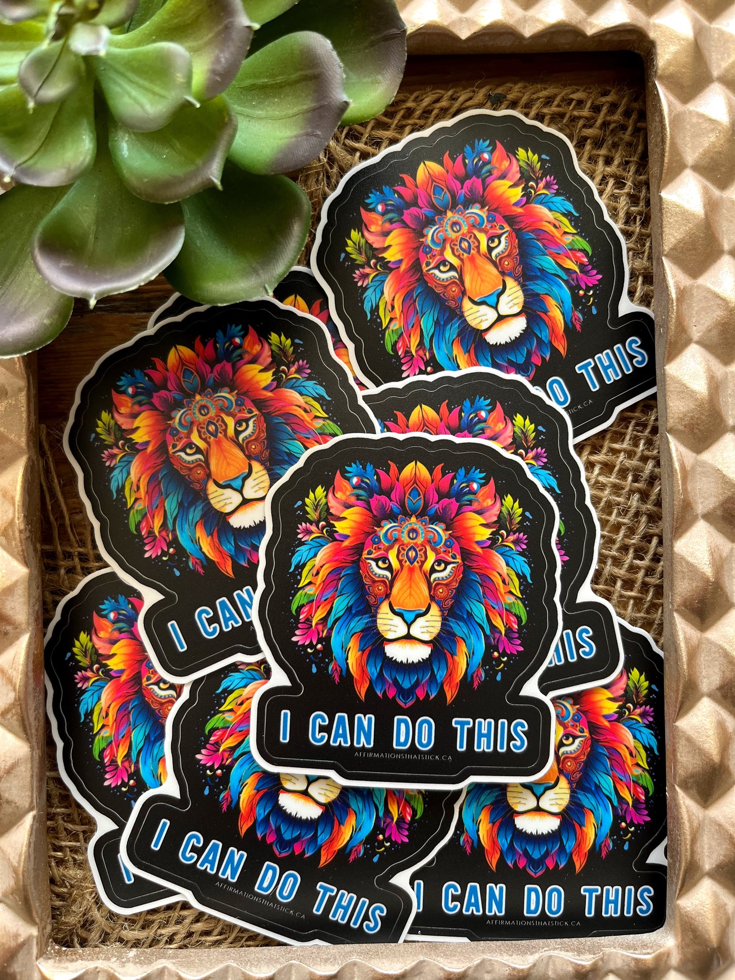 I can do this Affirmation Sticker-Affirmations That Stick CA