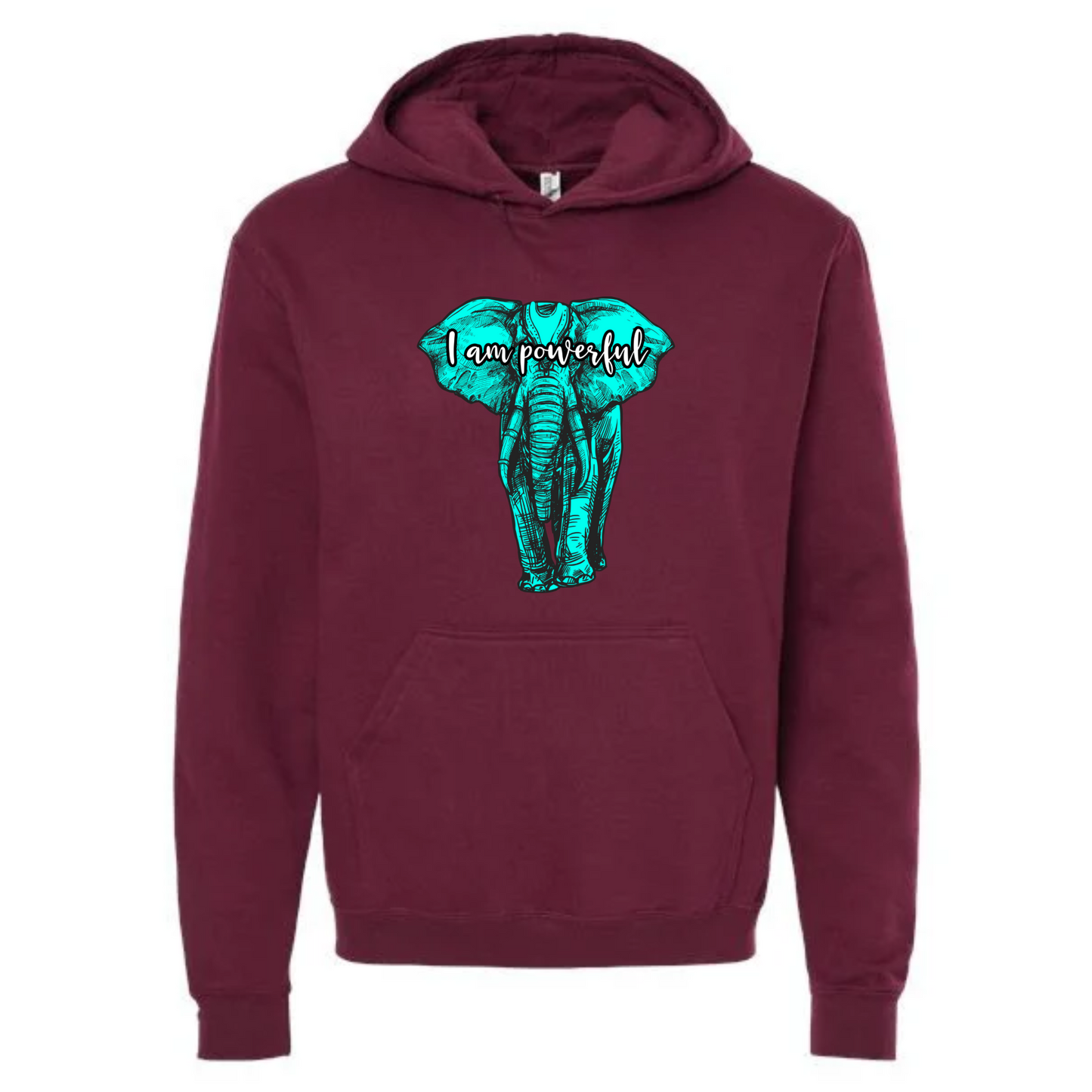 I am Powerful Affirmation Hoodie-Affirmations That Stick CA