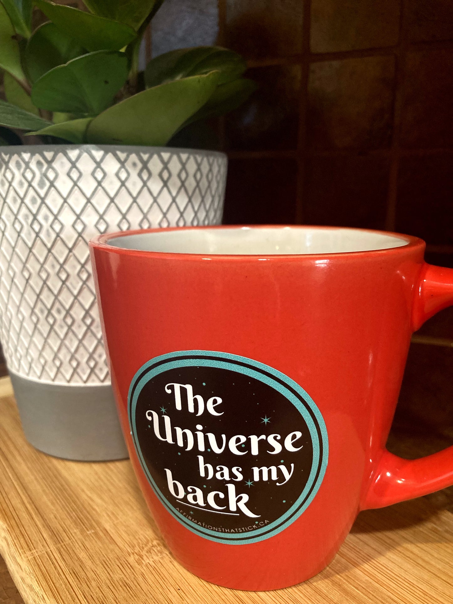 The Universe has my back Sticker-Affirmations That Stick CA