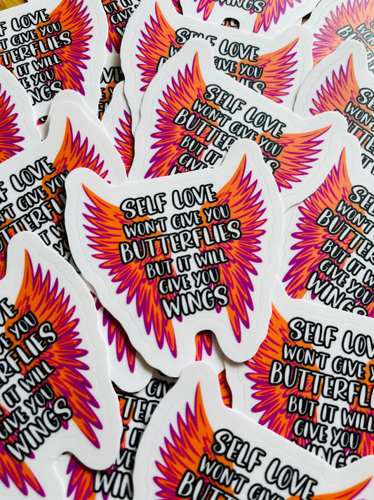 Self Love Affirmation Sticker-Affirmations That Stick CA
