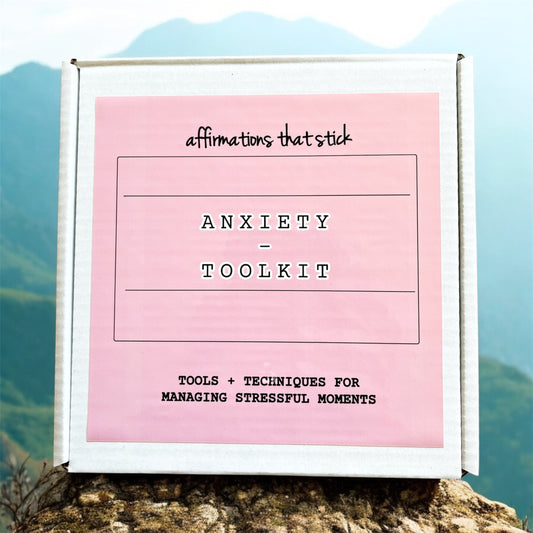 Anxiety Tool kit-Affirmations That Stick CA