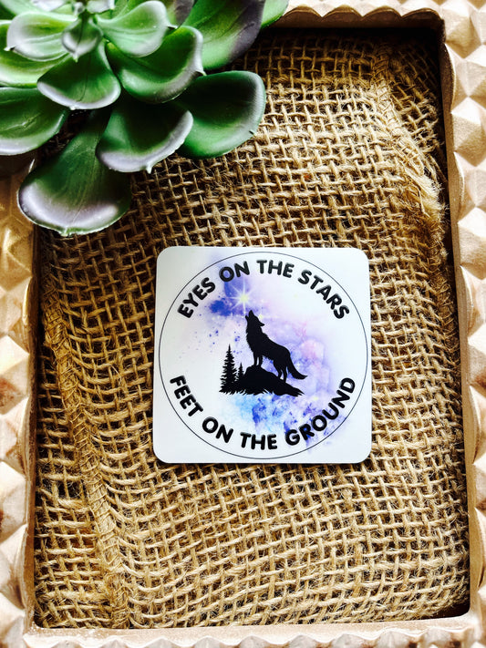 Eyes on the stars Affirmation Magnet-Affirmations That Stick CA