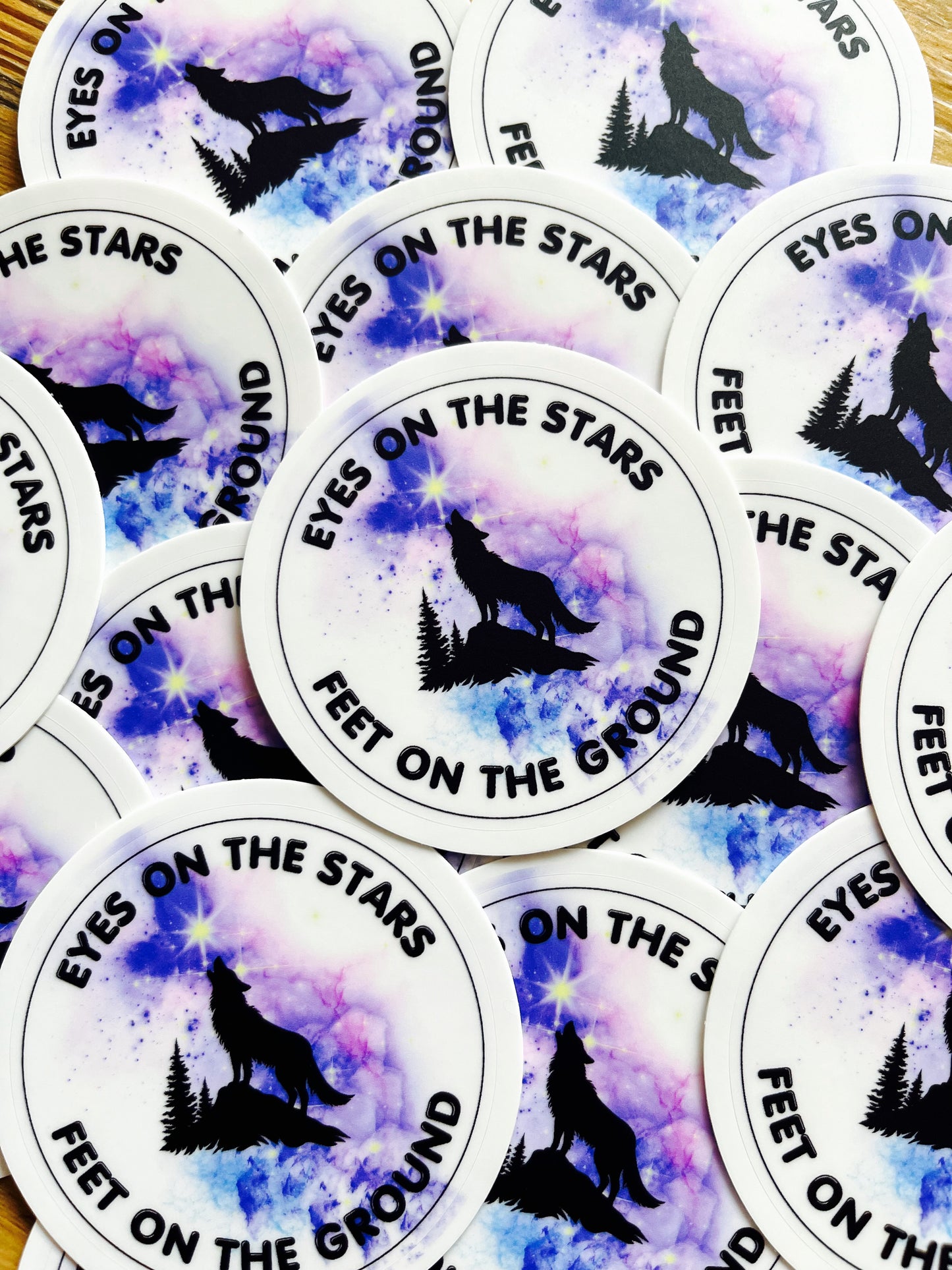 Eyes on the Stars Affirmation Sticker-Affirmations That Stick CA