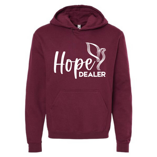 Hope Dealer Affirmation Hoodie-Affirmations That Stick CA