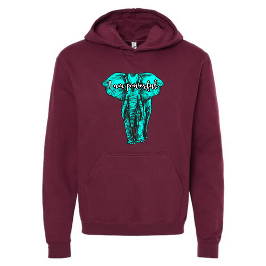 I am Powerful Affirmation Hoodie-Affirmations That Stick CA