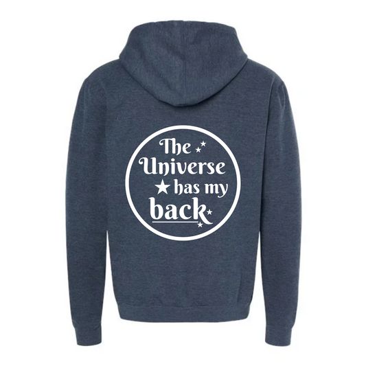Universe has my back Affirmation Hoodie-Affirmations That Stick CA