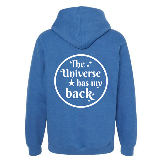 Universe has my back Affirmation Hoodie-Affirmations That Stick CA