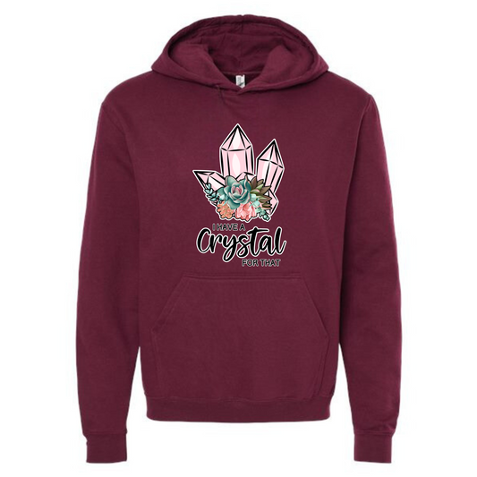 Crystal Affirmation Hoodie-Affirmations That Stick CA