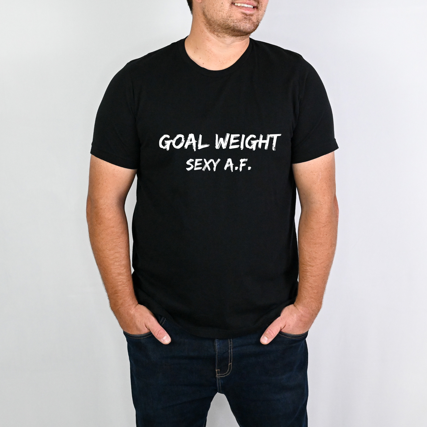 Goal Weight Affirmation T Shirt-Affirmations That Stick CA