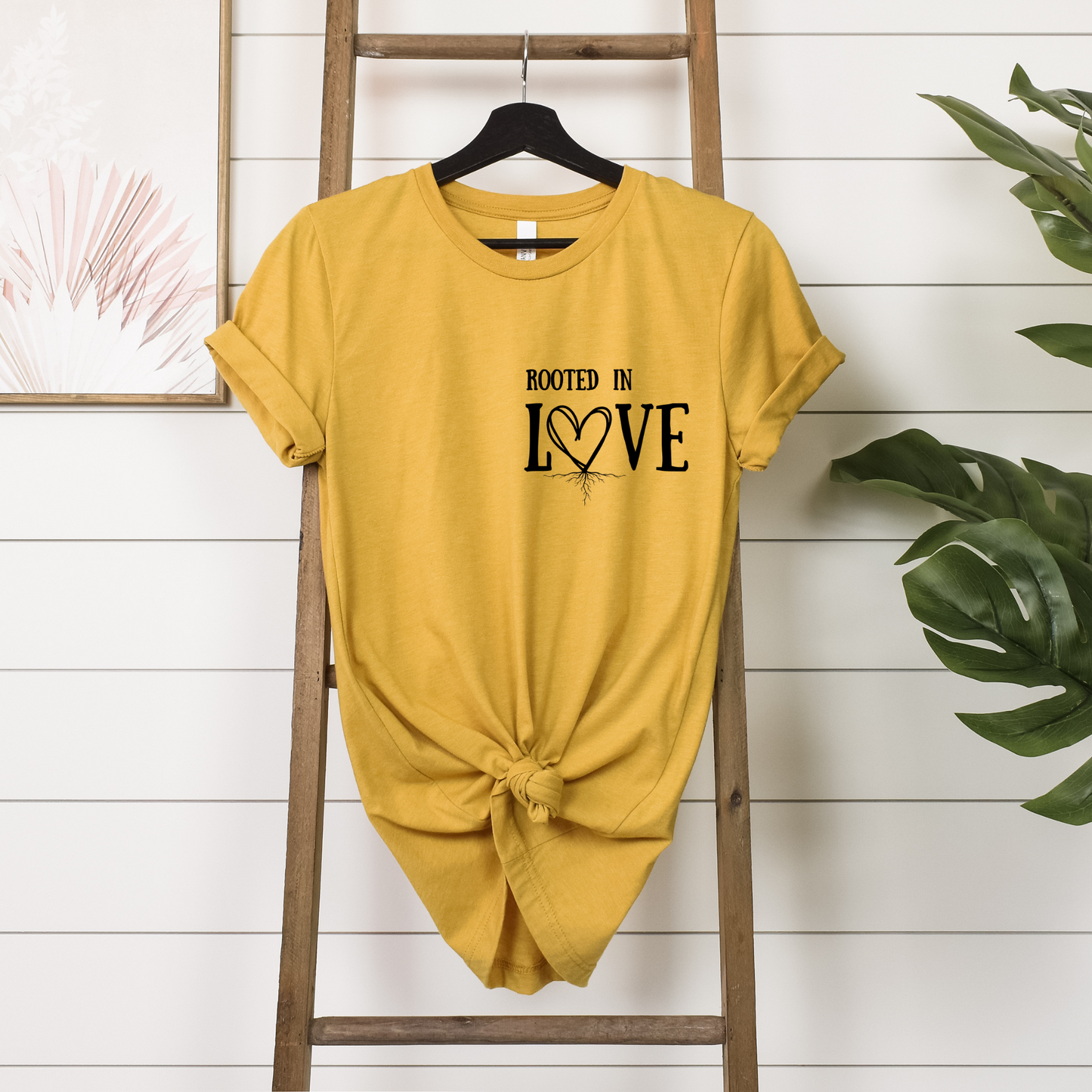 Rooted in Love Affirmation T Shirt-Affirmations That Stick CA