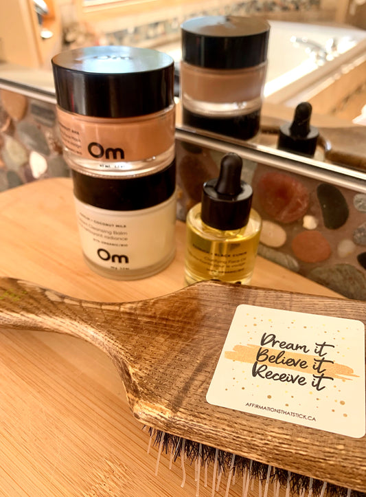 Dream. Believe. Receive Affirmation. Sticker-Affirmations That Stick CA