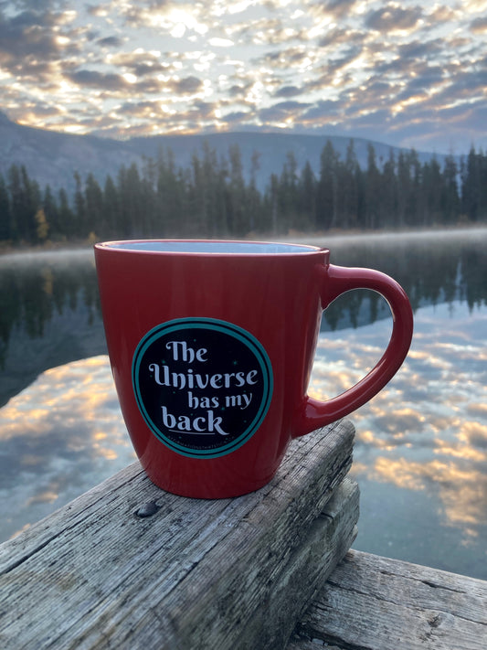 The Universe has my back Sticker-Affirmations That Stick CA