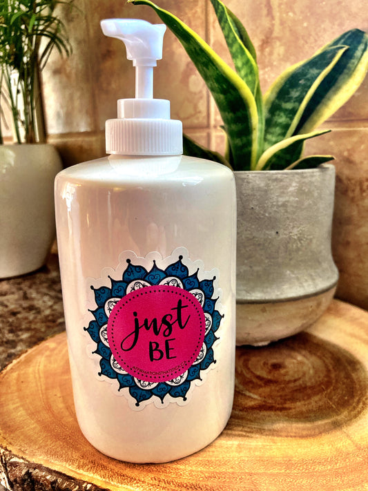 Just Be Affirmation Sticker-Affirmations That Stick CA