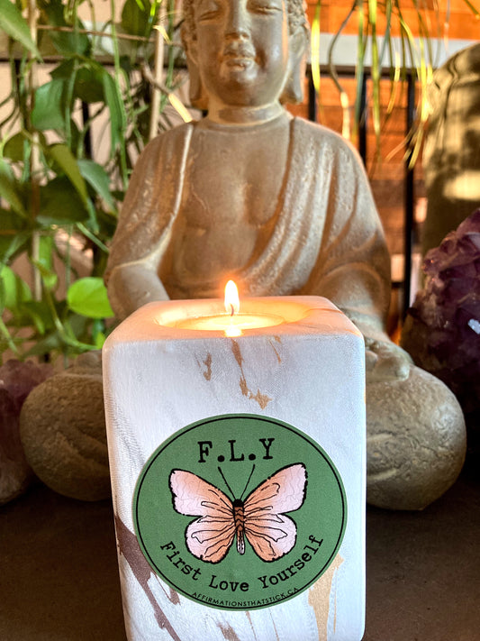 First Love Yourself Affirmation Sticker-Affirmations That Stick CA